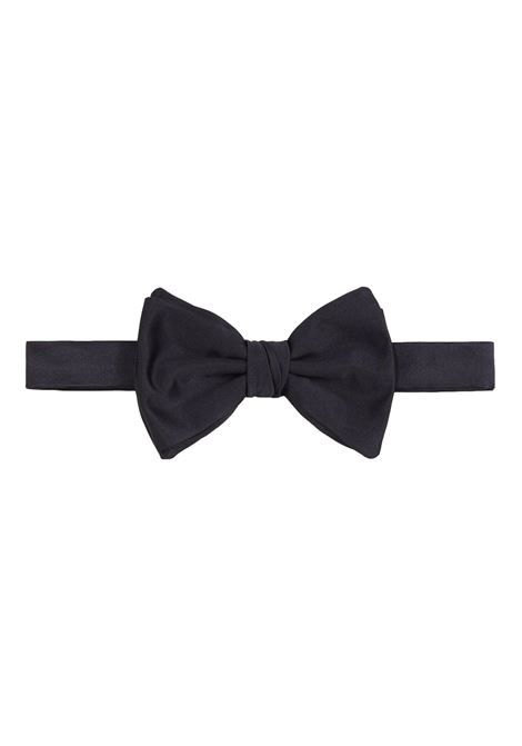 PAPILLON IN PURA SETA MICRO MOTIVO JACQUARD EMPORIO ARMANI | Papillon | 340031 CC19700036